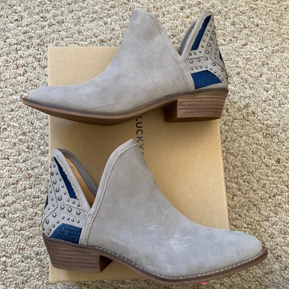Lucky Brand Booties,, Size 9